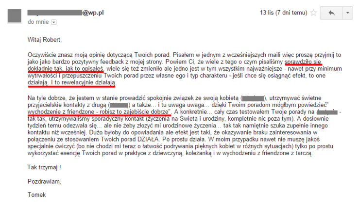 Opinia Tomka