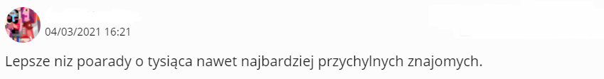 Opinia klienta