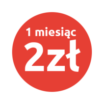 Pierwszy miesiąc za 2 zł