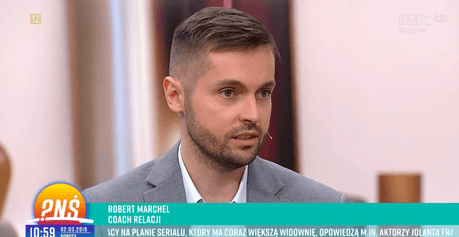 Robert Marchel w programie telewizyjnym