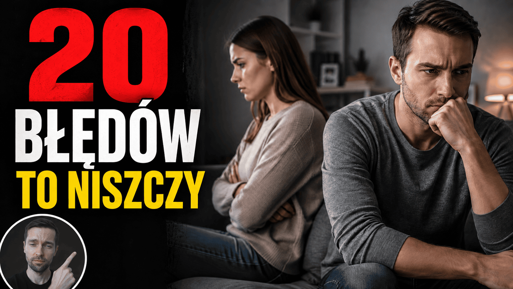 20 błędów w związku, które prowadzą do rozstania