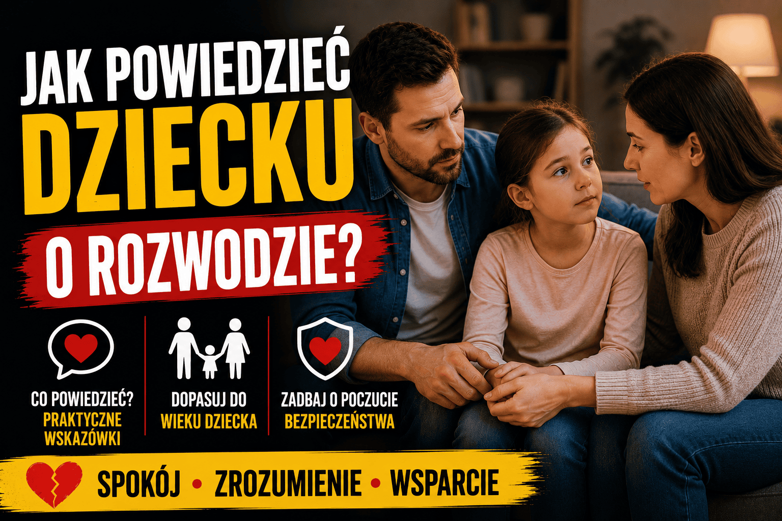 Jak powiedzieć dziecku o rozwodzie?