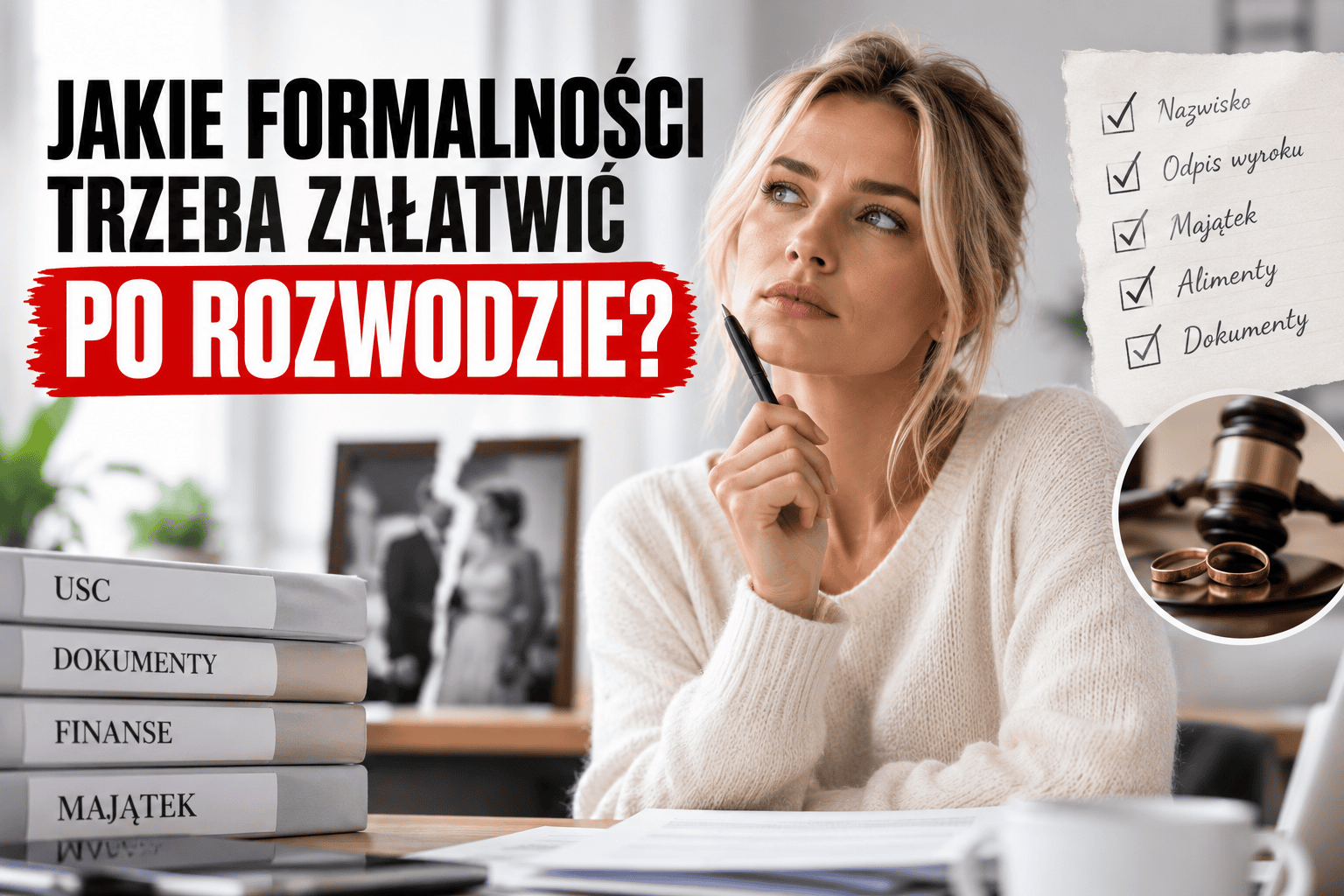 Jakie formalności trzeba załatwić po rozwodzie?
