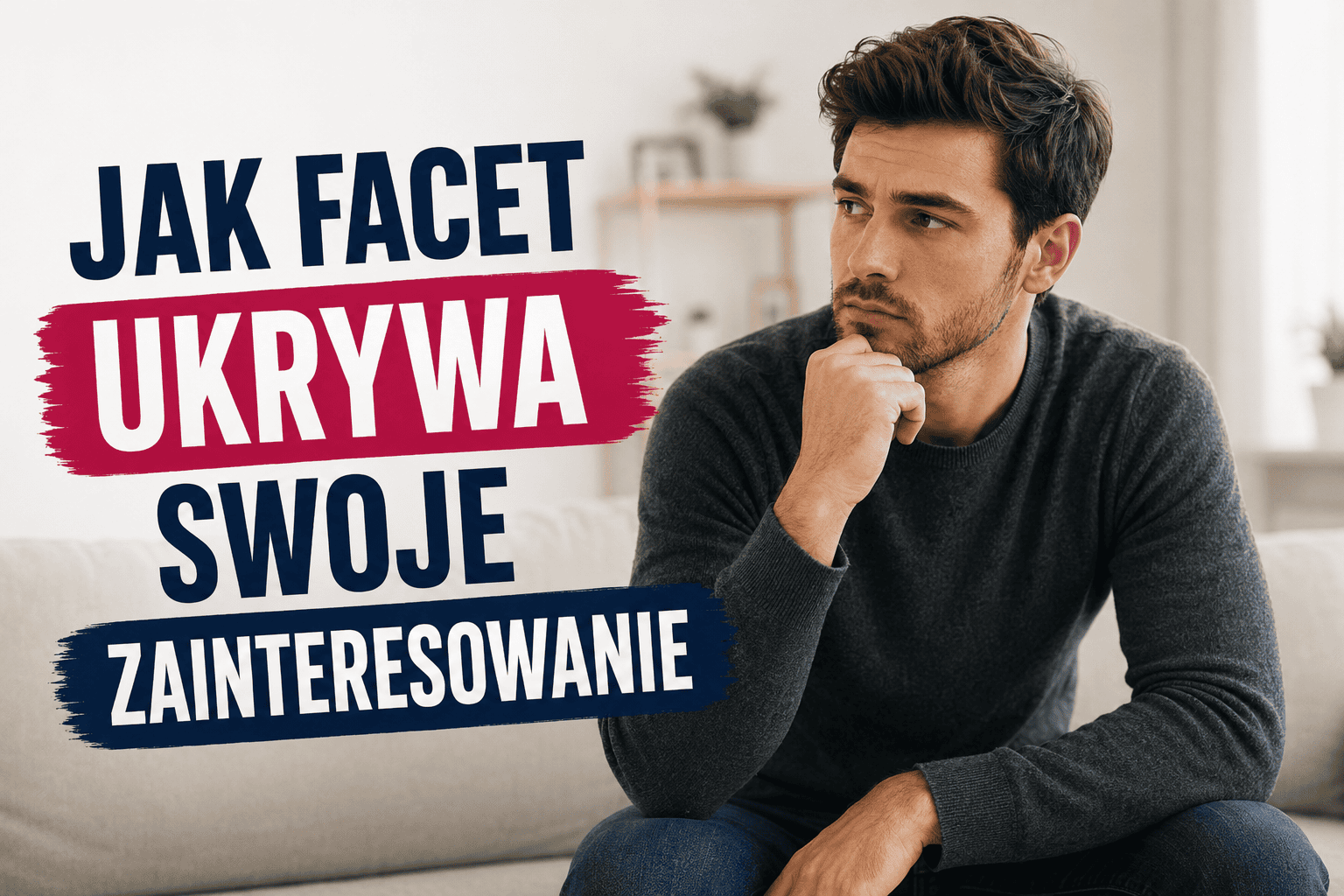 Jak facet ukrywa zainteresowanie / zakochanie